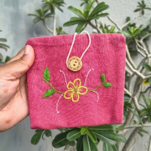 Floral Organic Sanitary pad Pouch