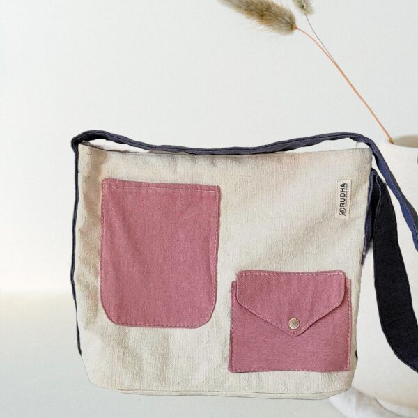 Blue - Pink  CrossBody Everyday Bags for Women/Girls - Image 6