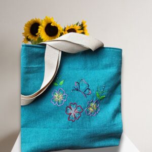 Sea Green Tote Bags For Women/Girls | Shoulder Bags