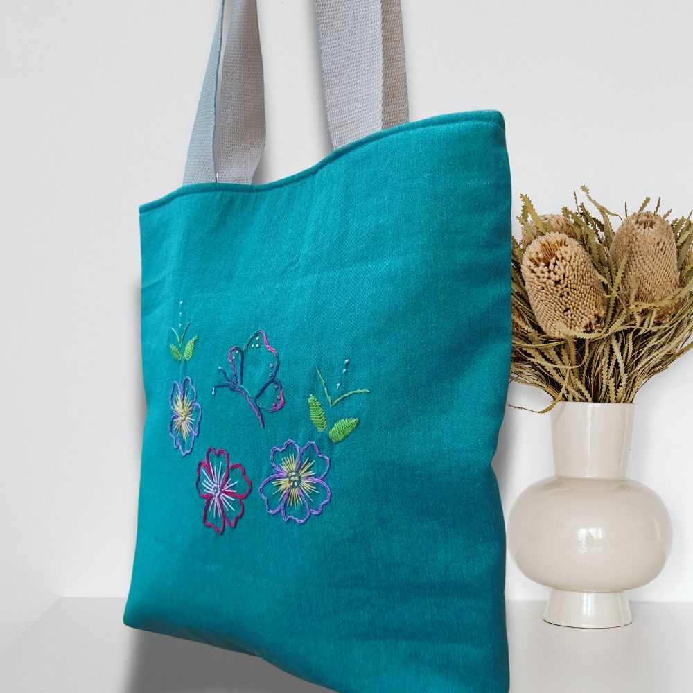 Sea Green Tote Bags For Women/Girls | Shoulder Bags - Image 4