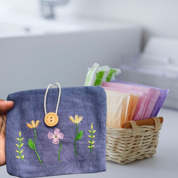 Sanitary pad Pouch for Office, School, Travel