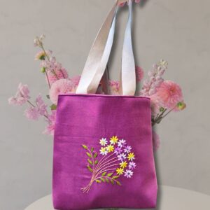 Handmade Cotton ToteBag | Floral Totebags for Women | Everyday Essentials