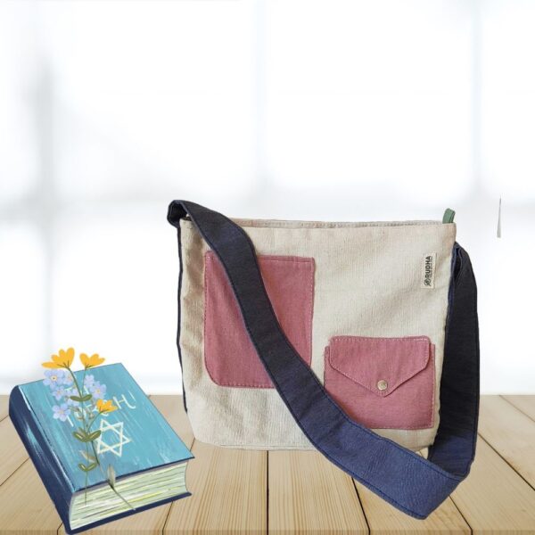 Blue - Pink  CrossBody Everyday Bags for Women/Girls - Image 5