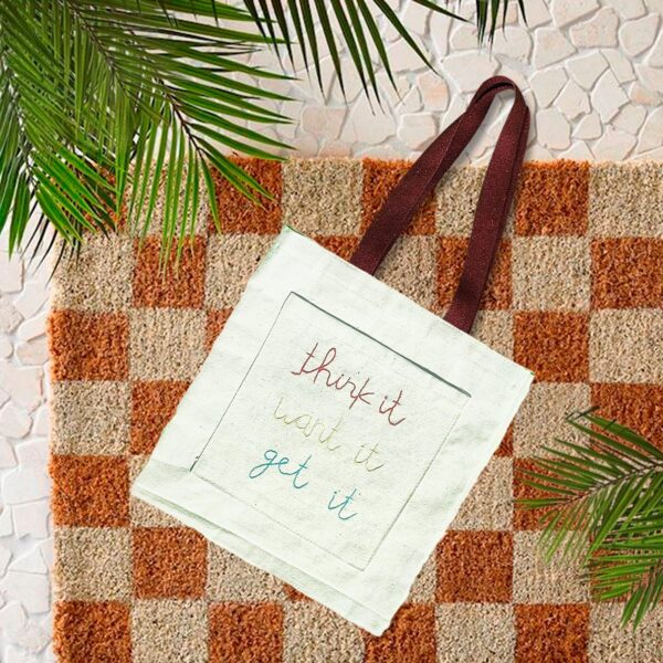 Words Cotton Tote Bag