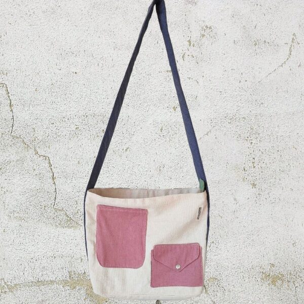 Blue - Pink  CrossBody Everyday Bags for Women/Girls - Image 2