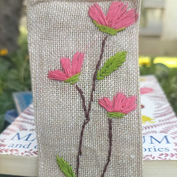 Tulip Handmade Bookmarks for Kids, Jute Bookmarks 2x7inches - Image 2