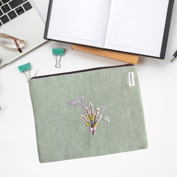 Floral Laptop Sleeve 11 Inch Notebook/Tablet - MacBook Air/Pro Case - Image 4