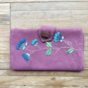 Women's handmade Wallet | Fabric Hand embroidered wallet | Gift for Her