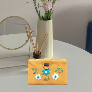 Women's handmade Wallet | Fabric Hand embroidered wallet | Gift for Her