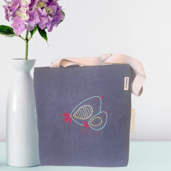 Blue Tote Bags For Women/Girls | Every Day Cotton Bags