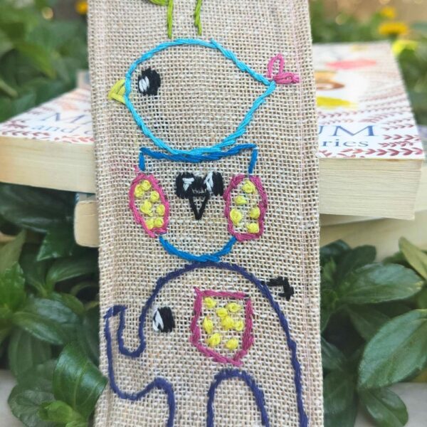 Unique Handmade Bookmarks| Fabric Bookmarks | Sustainable Stationary - Image 2