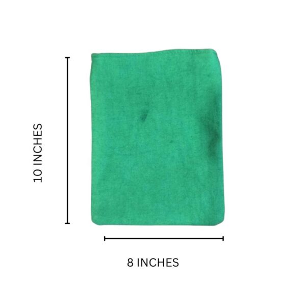 Embroidery Book Sleeve,Green Book Protector, Flower Book Pouch,Padded Book Cover - Image 6