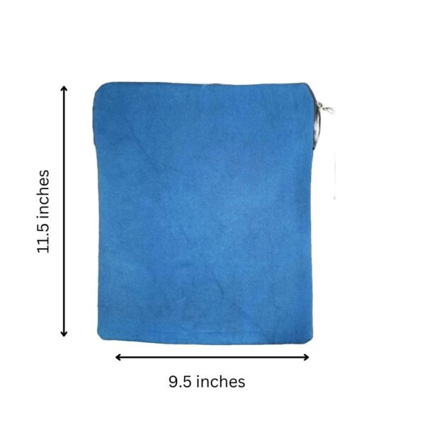 Handmade Fabric IPad Pro Pouch, Padded IPad Sleeve, Ipad case - 11.5x9.5 - Image 4