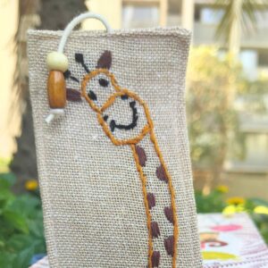 Giraffe Handmade Bookmarks| Fabric Bookmarks | Gift for Kids