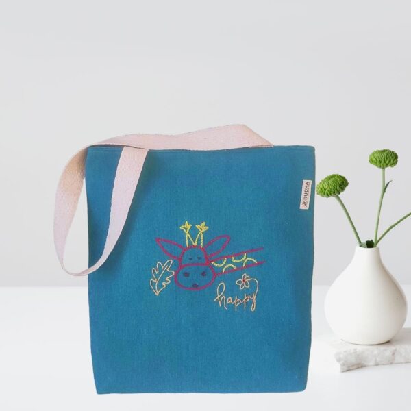Sea Green Tote Bags For Women/Girls | Shoulder Bags - Image 3