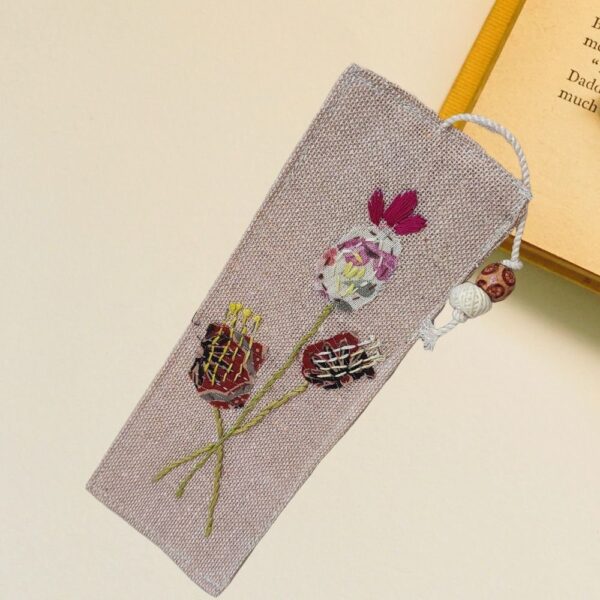 Applique Handmade Bookmark 2x8inches - Image 2