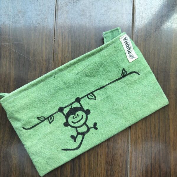 Fabric Pencil Case, Cotton Zipper Pouches, Multipurpose Pouch - Image 2