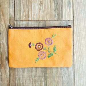 Zip Pouches for Jewelry | Travel Floral Makeup Pouch Organizer | Gift for Women