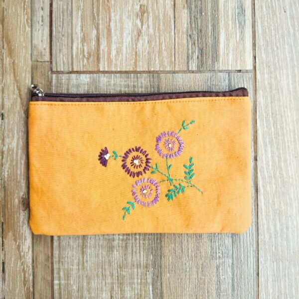 Zip Pouches for Jewelry | Travel Floral Makeup Pouch Organizer | Gift for Women