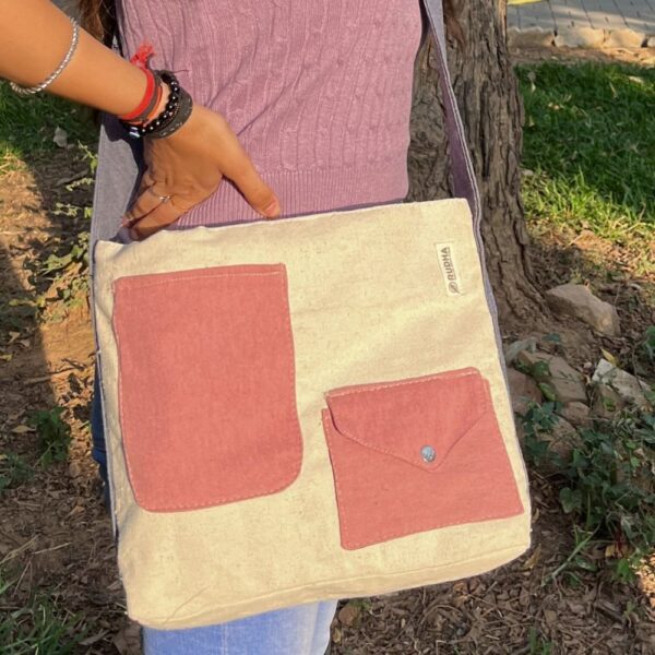 Blue - Pink  CrossBody Everyday Bags for Women/Girls - Image 3