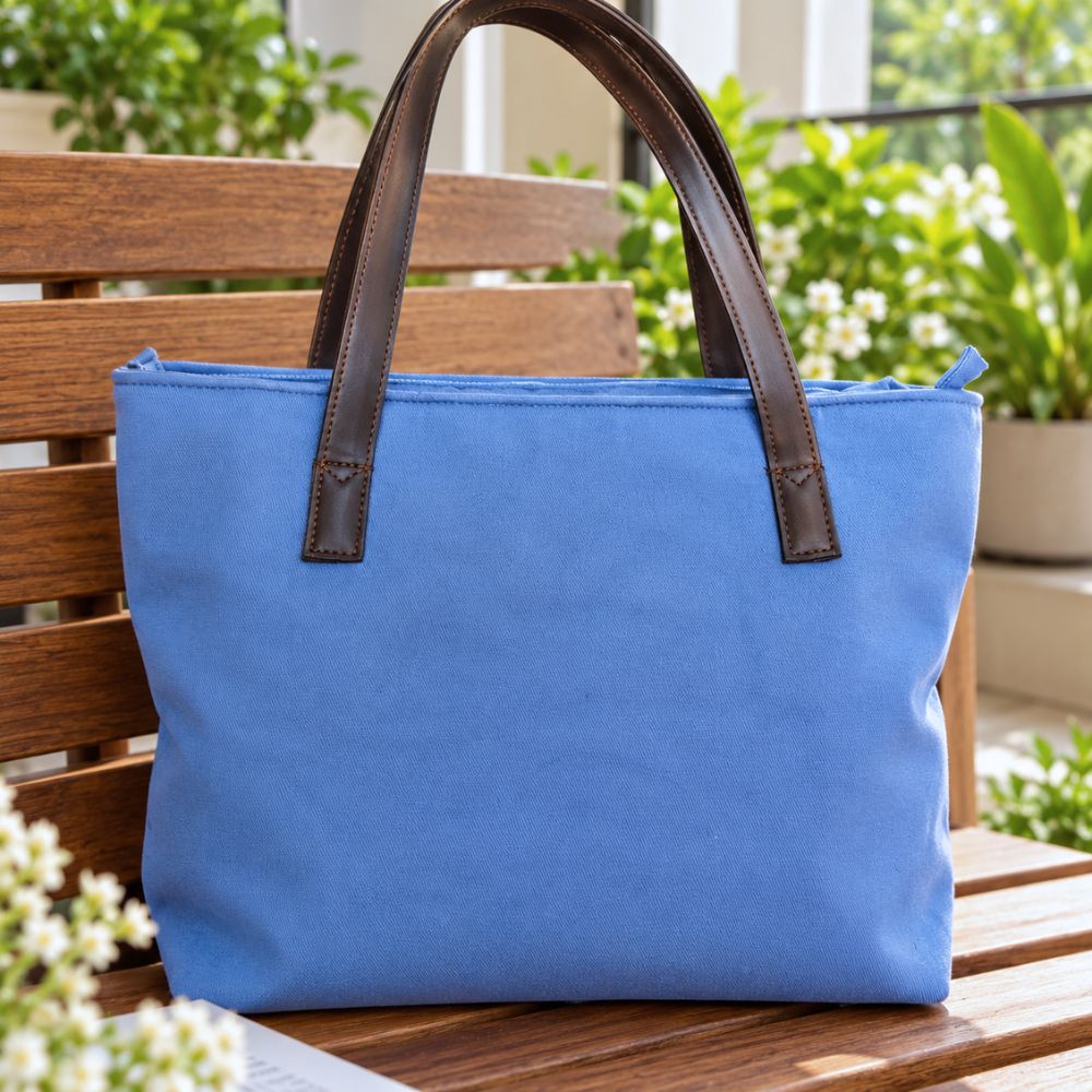 Handcrafted Cotton Bags for Women – Embroidered Everyday & Office Bag | RUDHAA - Image 4