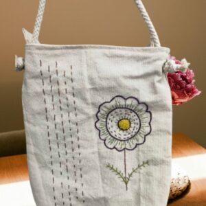 Hand Embroidered Small Sling Bag | Women Sling Bag | Cotton Slings