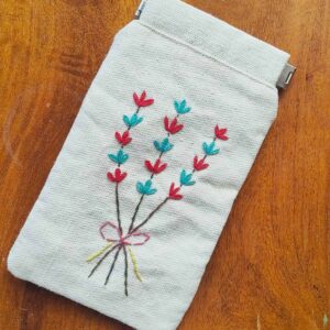 Reading Glasses Cover | Hand Embroidered Spectacle Case | Sunglasses Pouch