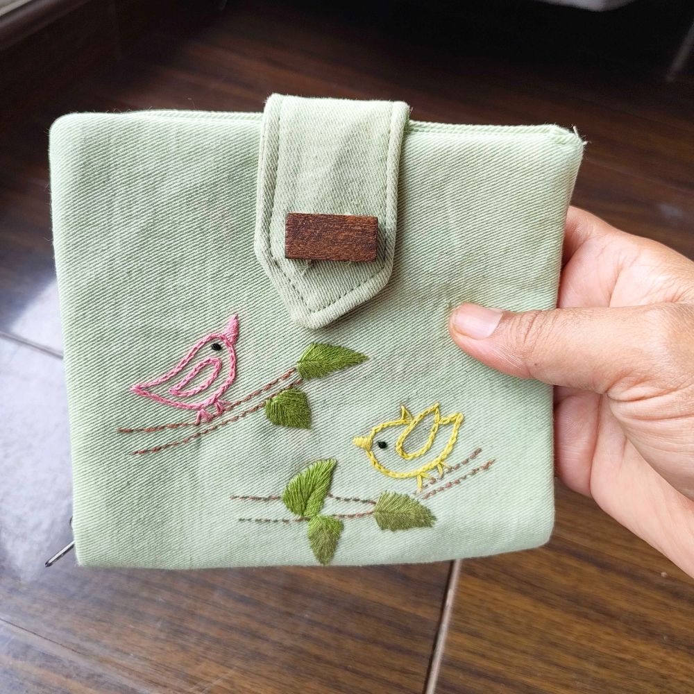 Mini Wallets for Everyday Essentials | Cotton Pouch for jewelry