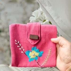 Cotton Small Wallet for Women – Compact Handmade Fabric Wallet
