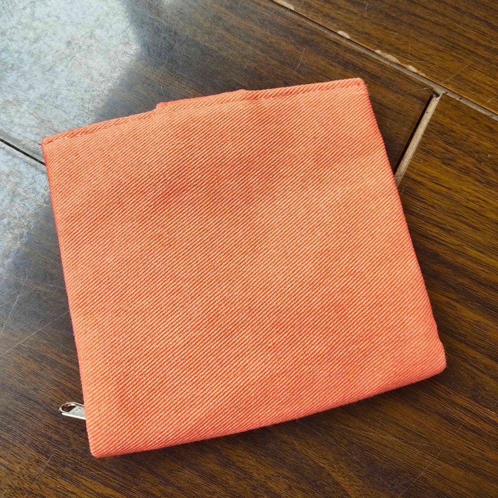 Handmade Cotton Wallet for Women – Embroidered Small Fabric Wallet - Image 4